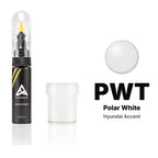 Touch-up paint for Hyundai Accent PWT Polar White, Standard kit