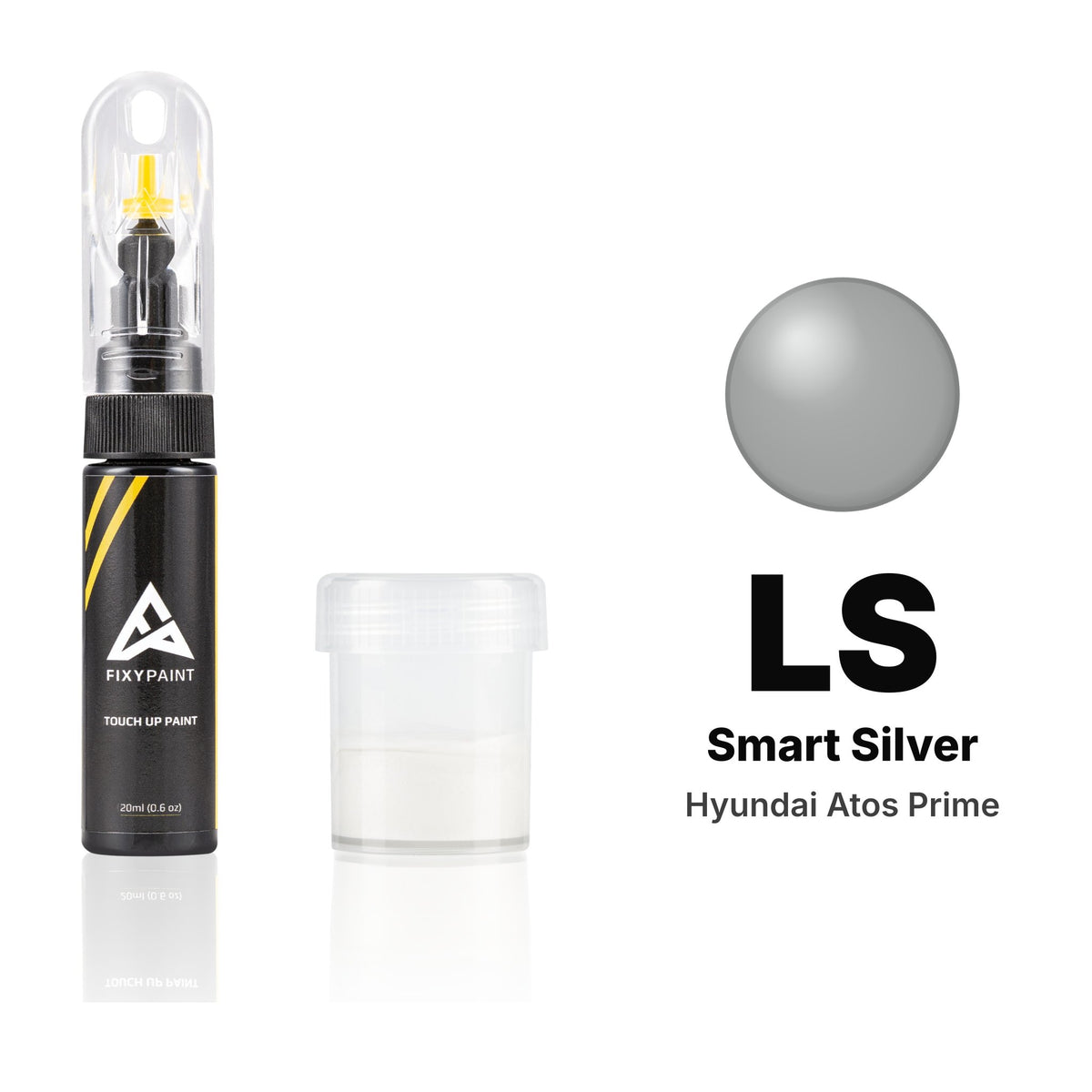 Touch-up paint for Hyundai Atos Prime LS Smart Silver, Standard kit