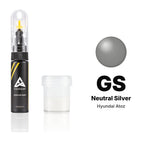 Touch-up paint for Hyundai Atoz GS Neutral Silver, Standard kit