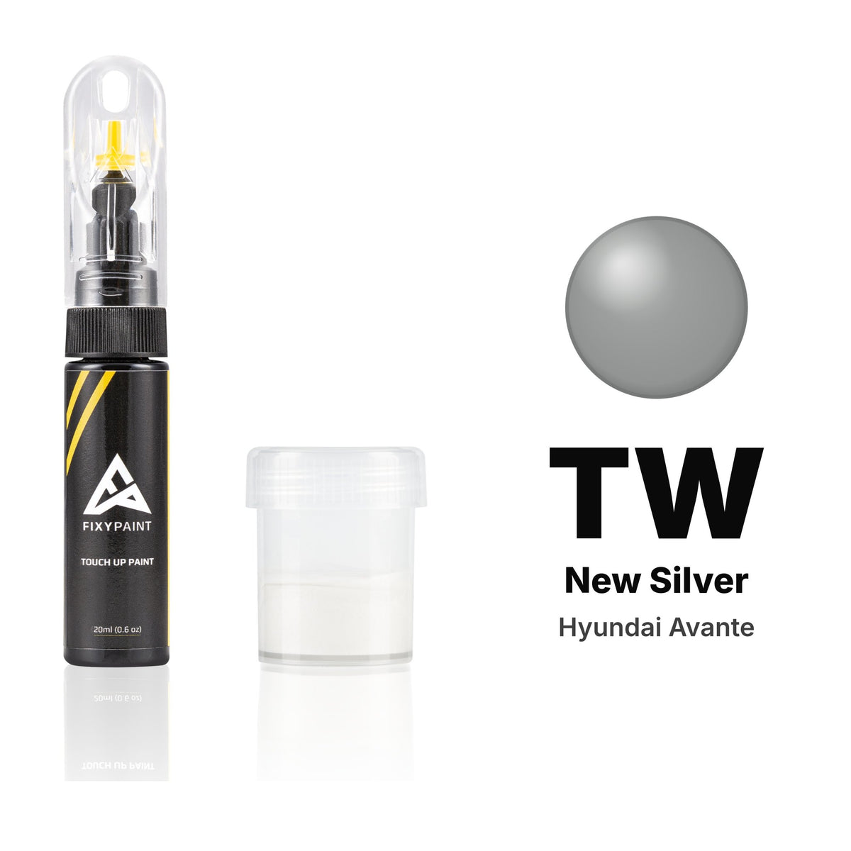 Touch-up paint for Hyundai Avante TW New Silver, Standard kit