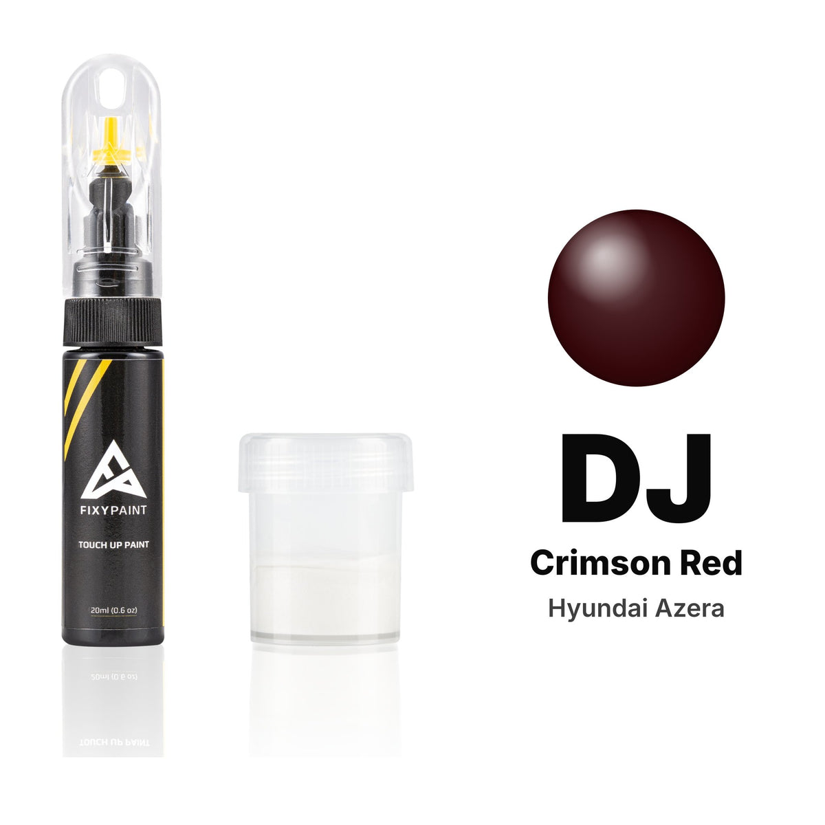 Touch-up paint for Hyundai Azera DJ Crimson Red, Standard kit