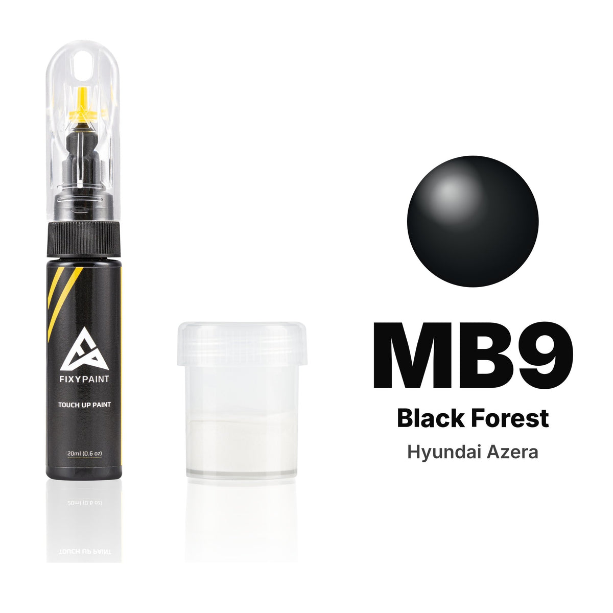 Touch-up paint for Hyundai Azera MB9 Black Forest, Standard kit