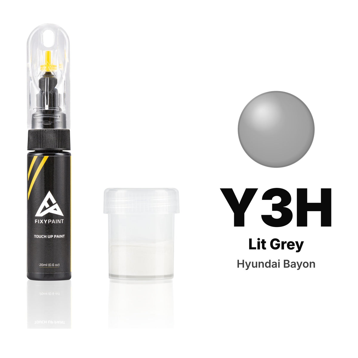 Touch-up paint for Hyundai Bayon Y3H Lit Grey, Standard kit