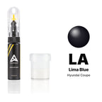 Touch-up paint for Hyundai Coupe LA Lima Blue, Standard kit