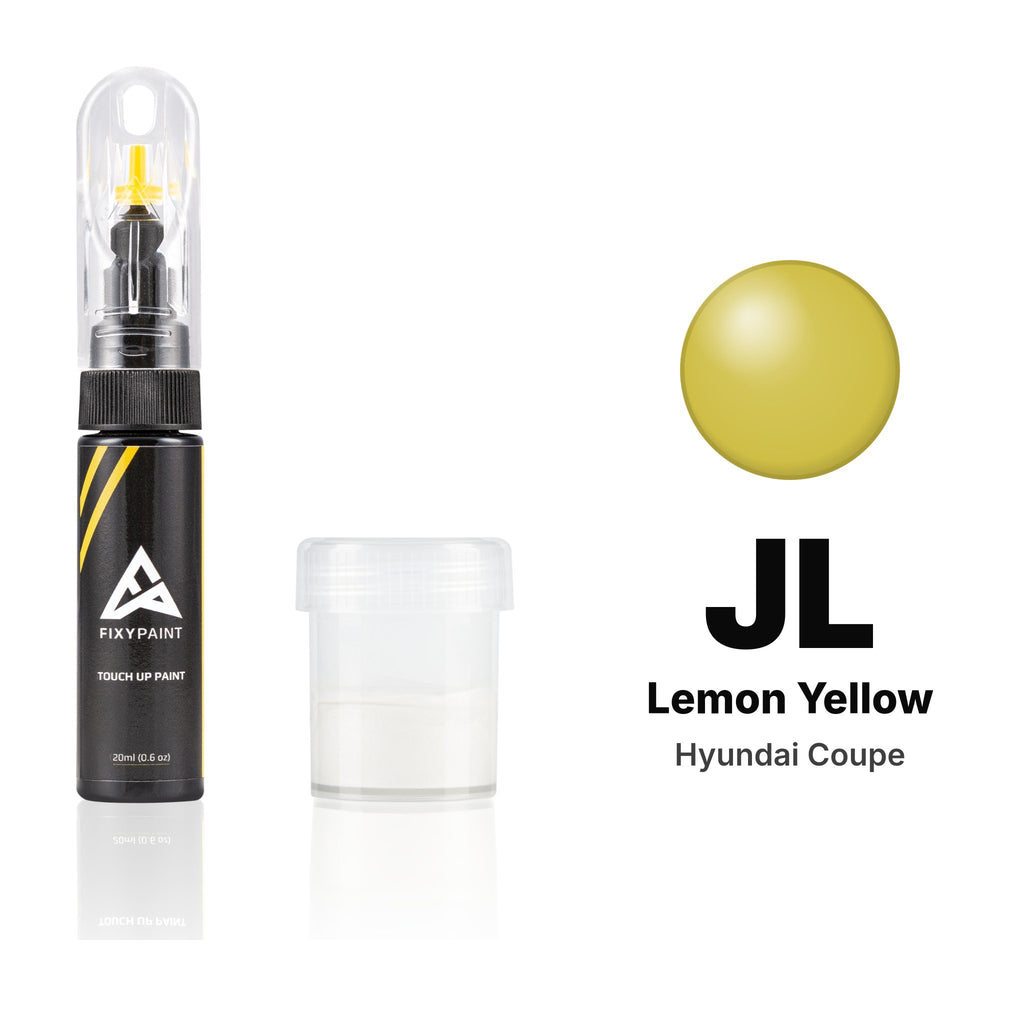 Touch-up paint for Hyundai Coupe JL Lemon Yellow, Standard kit