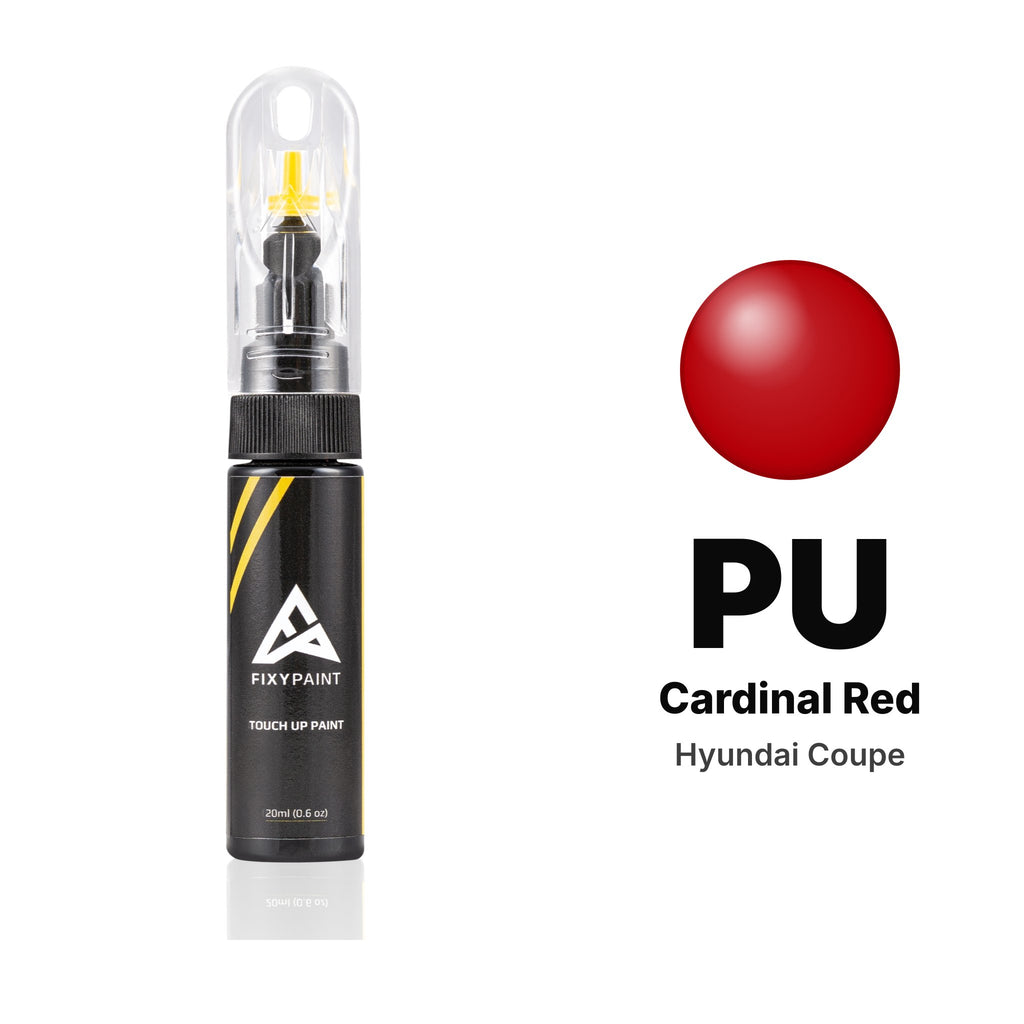 Touch-up paint for Hyundai Coupe PU Cardinal Red, Basic kit