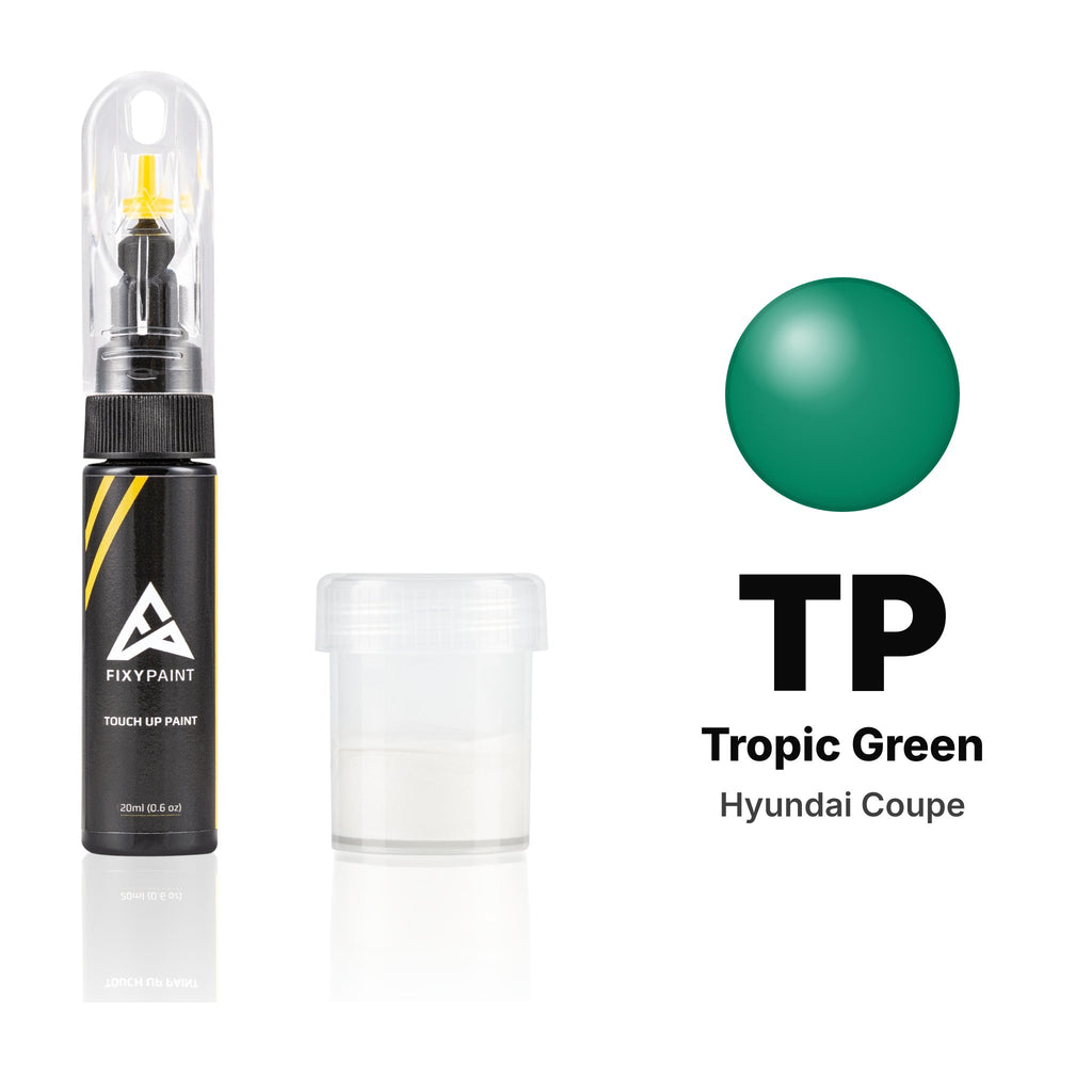 Touch-up paint for Hyundai Coupe TP Tropic Green, Standard kit