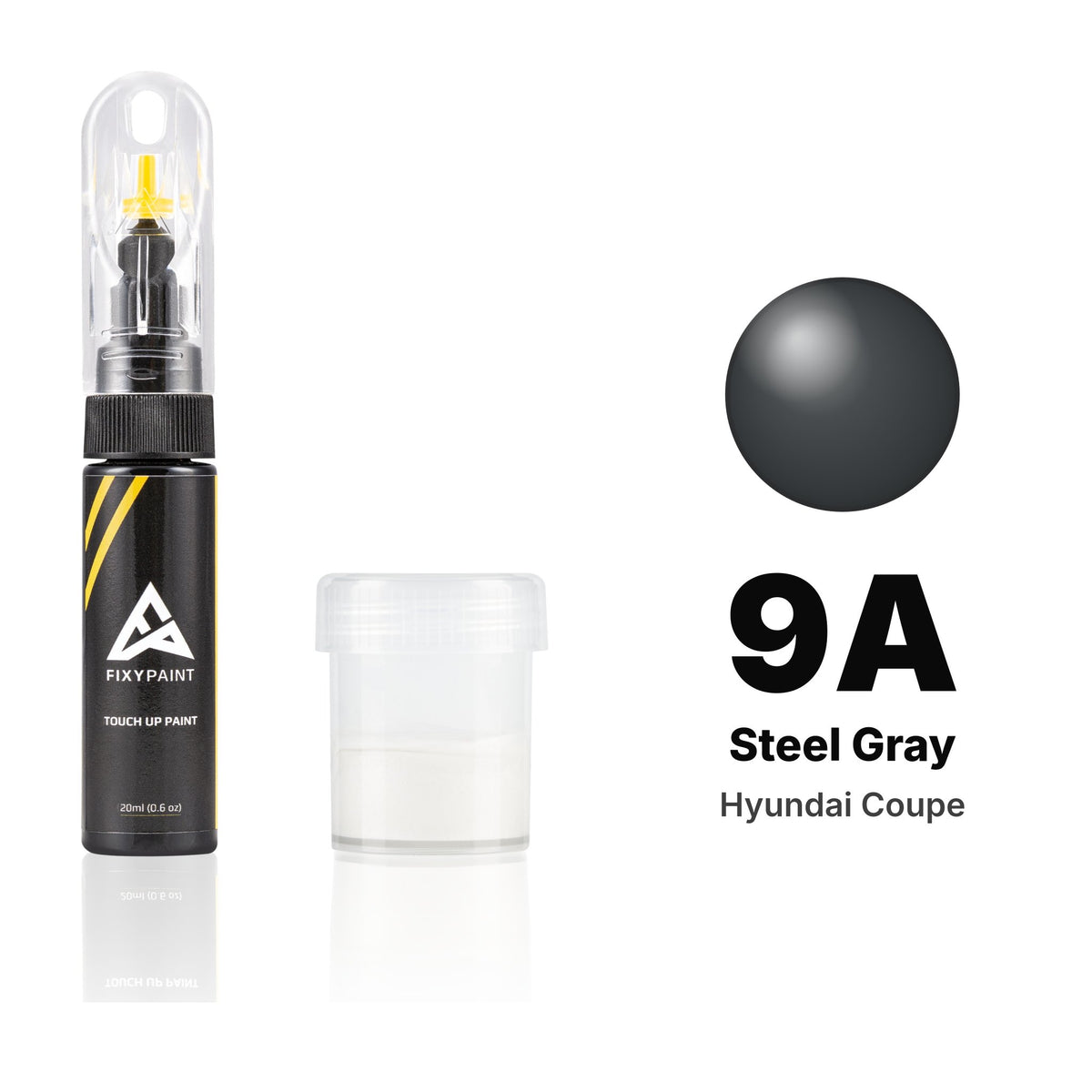 Touch-up paint for Hyundai Coupe 9A Steel Gray, Standard kit
