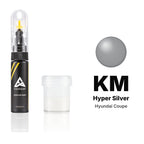 Touch-up paint for Hyundai Coupe KM Hyper Silver, Standard kit