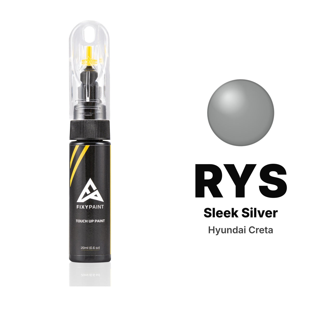 Touch-up paint for Hyundai Creta RYS Sleek Silver, Basic kit