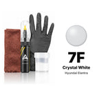 Touch-up paint for Hyundai Elantra 7F Crystal White, Complete kit