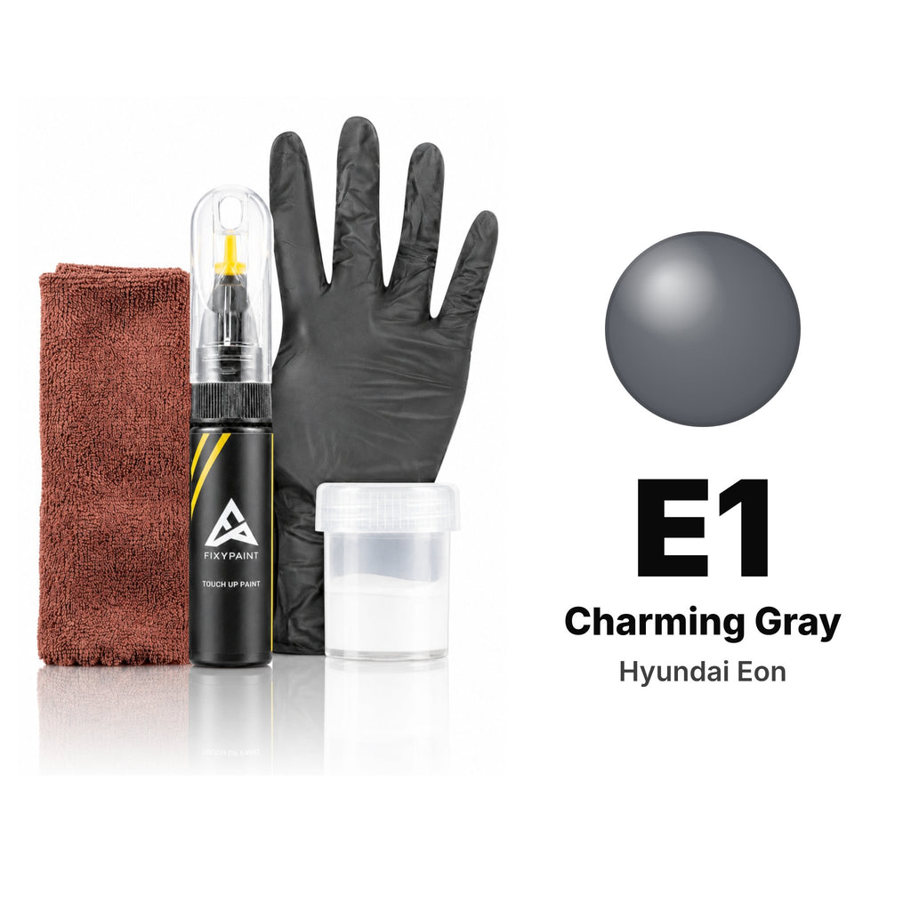 Touch-up paint for Hyundai Eon E1 Charming Gray, Complete kit