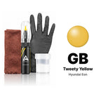 Touch-up paint for Hyundai Eon GB Tweety Yellow, Complete kit
