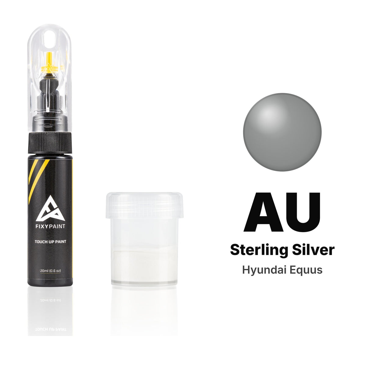 Touch-up paint for Hyundai Equus AU Sterling Silver, Standard kit