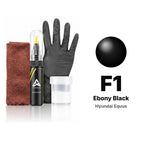 Touch-up paint for Hyundai Equus F1 Ebony Black, Complete kit
