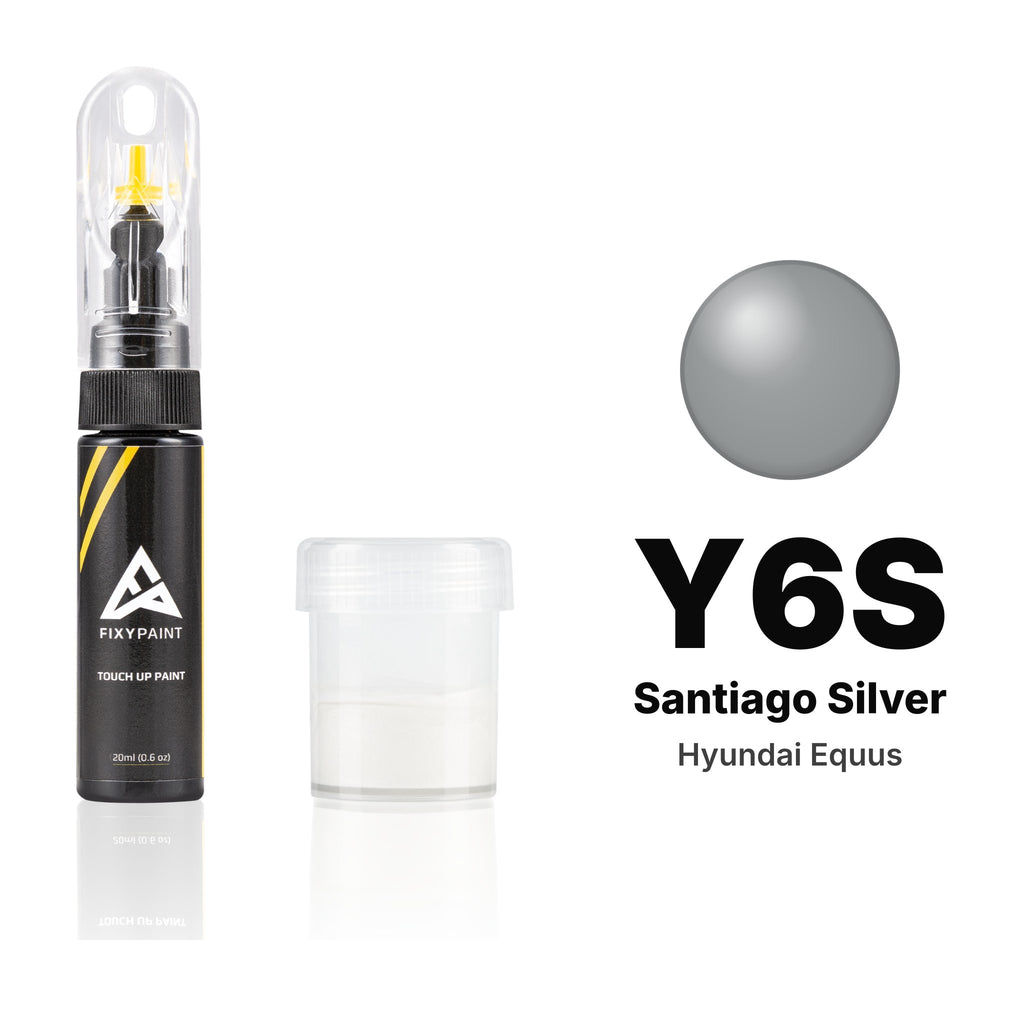 Touch-up paint for Hyundai Equus Y6S Santiago Silver, Standard kit