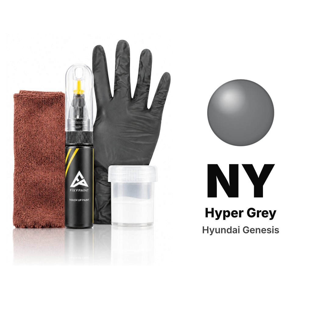 Lackstift für Hyundai Genesis – NY Hyper Grey (2009–2014), Set Komplett