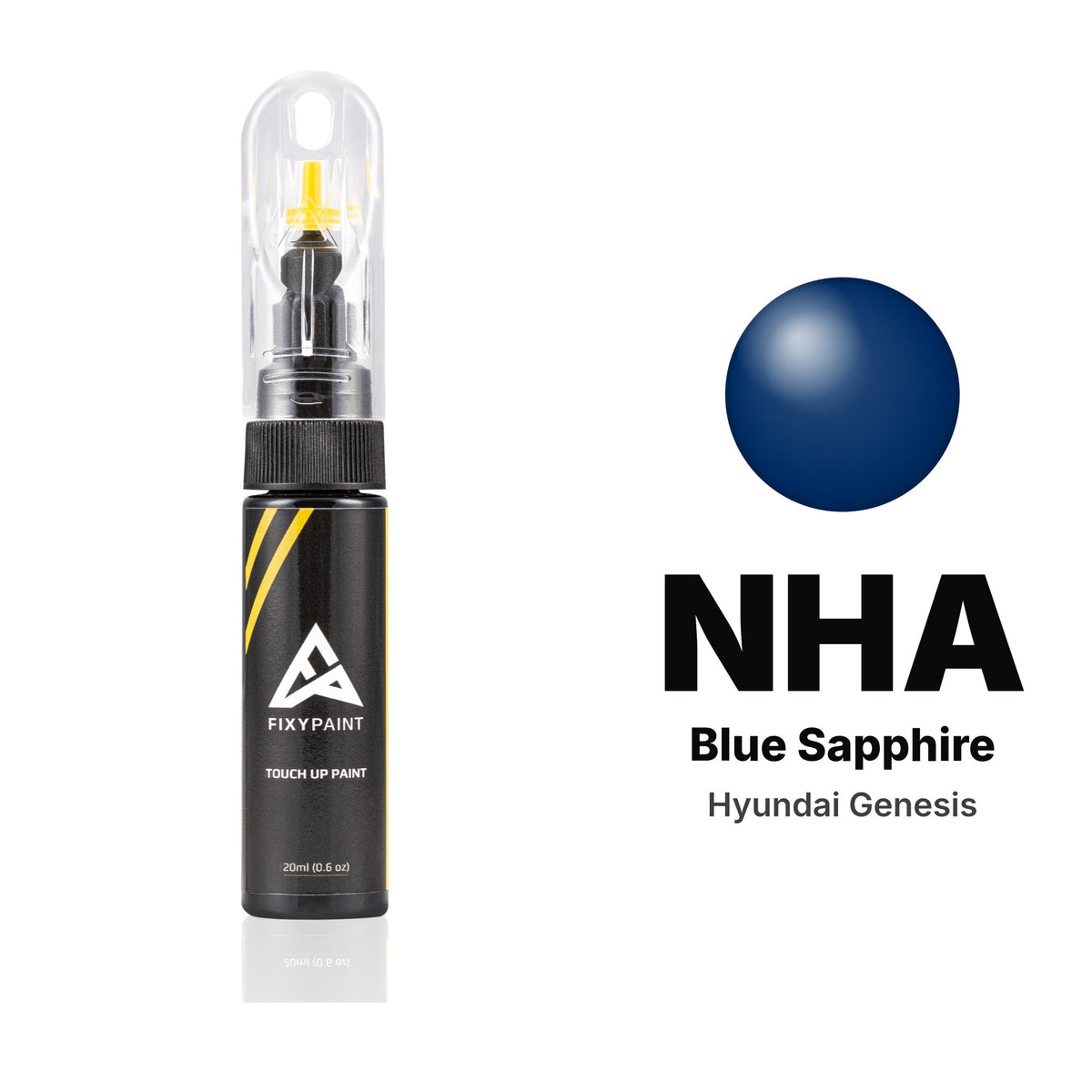 Lackstift für Hyundai Genesis – NHA Blue Sapphire (2010–2012), Set Basis