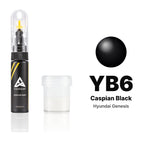 Touch-up paint for Hyundai Genesis YB6 Caspian Black, Standard kit