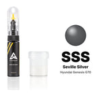 Touch-up paint for Hyundai Genesis G70 SSS Seville Silver, Standard kit