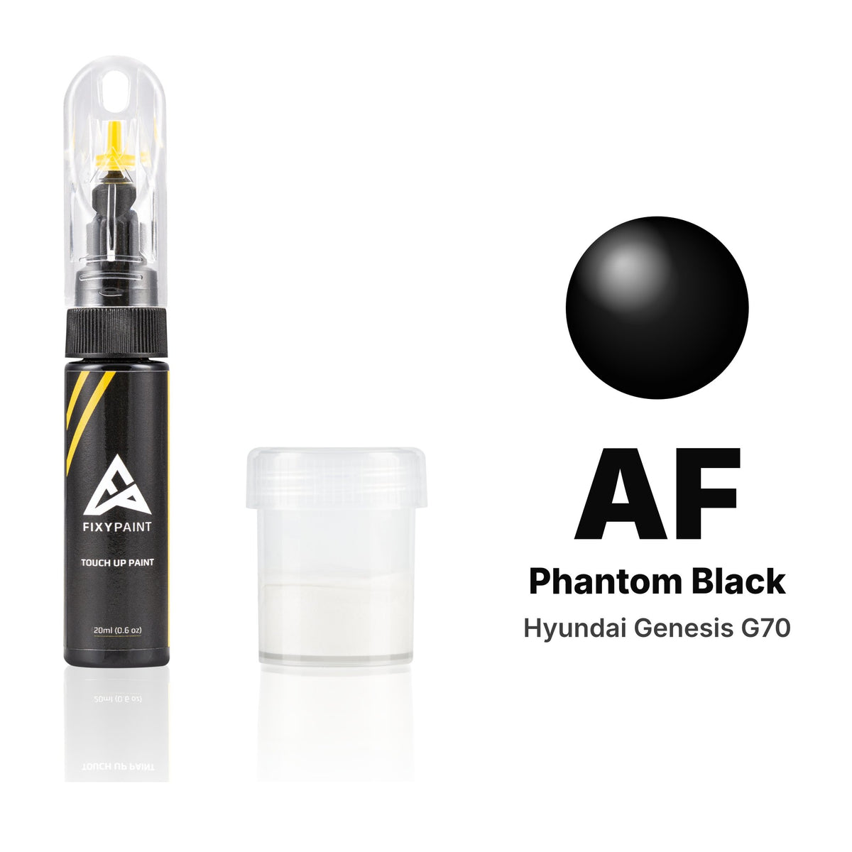 Vernice ritocco per Hyundai Genesis G70 – AF Phantom Black (2022), kit Standard
