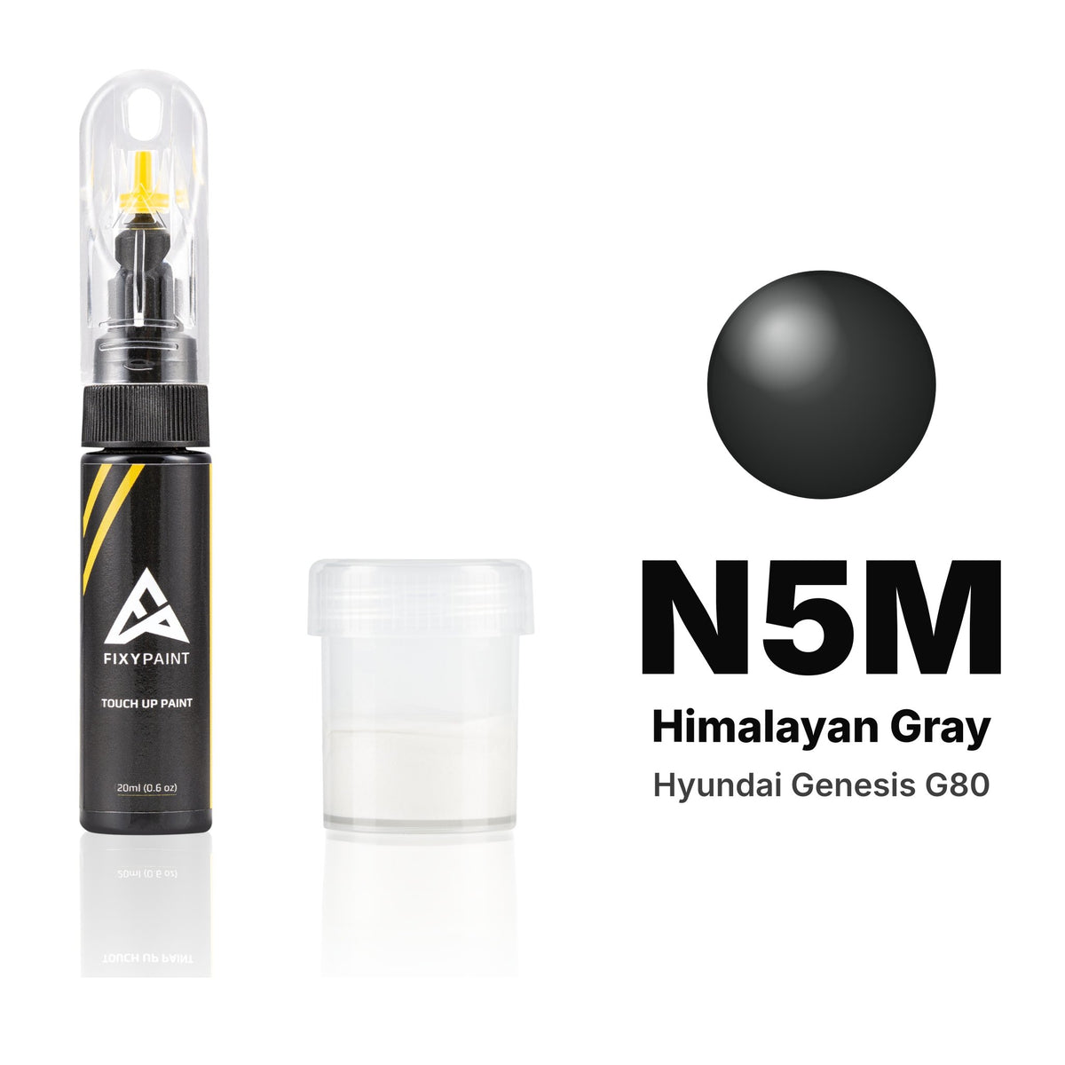 Touch-up paint for Hyundai Genesis G80 N5M Himalayan Gray, Standard kit