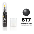 Pintura de retoque para Hyundai Genesis G80 – ST7 Melbourne Gray (2020–2022), kit Estándar