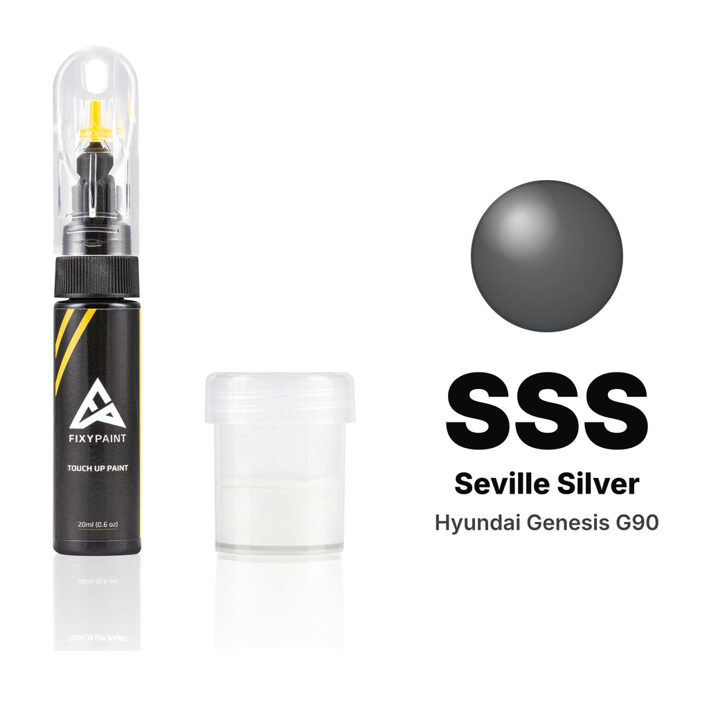 Vernice ritocco per Hyundai Genesis G90 – SSS Seville Silver (dal 2020), kit Standard