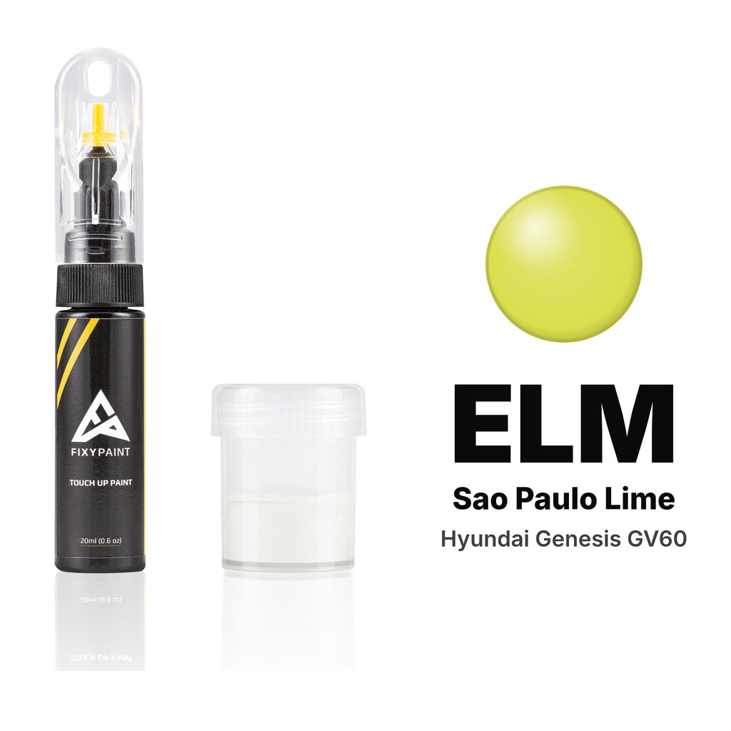 Pintura de retoque para Hyundai Genesis GV60 – ELM Sao Paulo Lime (2023), kit Estándar