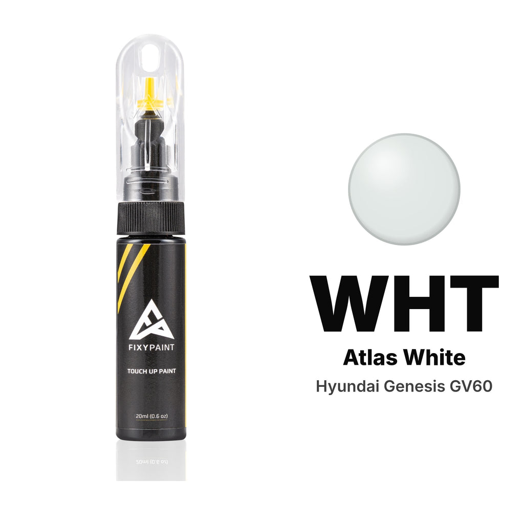 Lackstift für Hyundai Genesis GV60 – WHT Atlas White (ab 2023), Set Basis