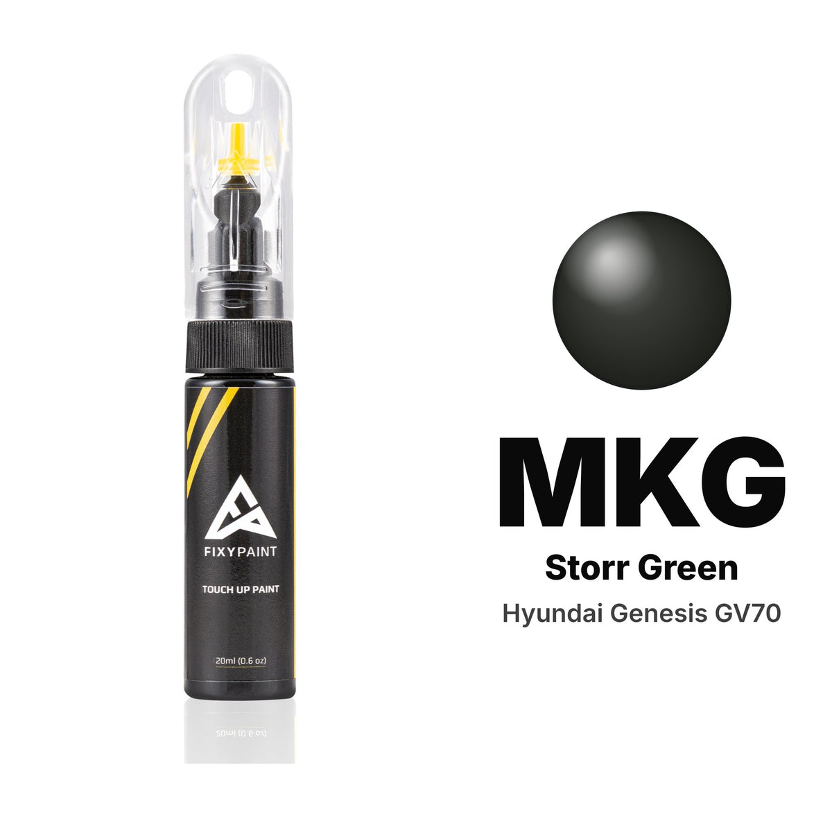 Lackstift für Hyundai Genesis GV70 – MKG Storr Green (ab 2025), Set Basis