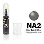 Touch-up paint for Hyundai Genesis GV80 NA2 Gold Coast Silver, Standard kit