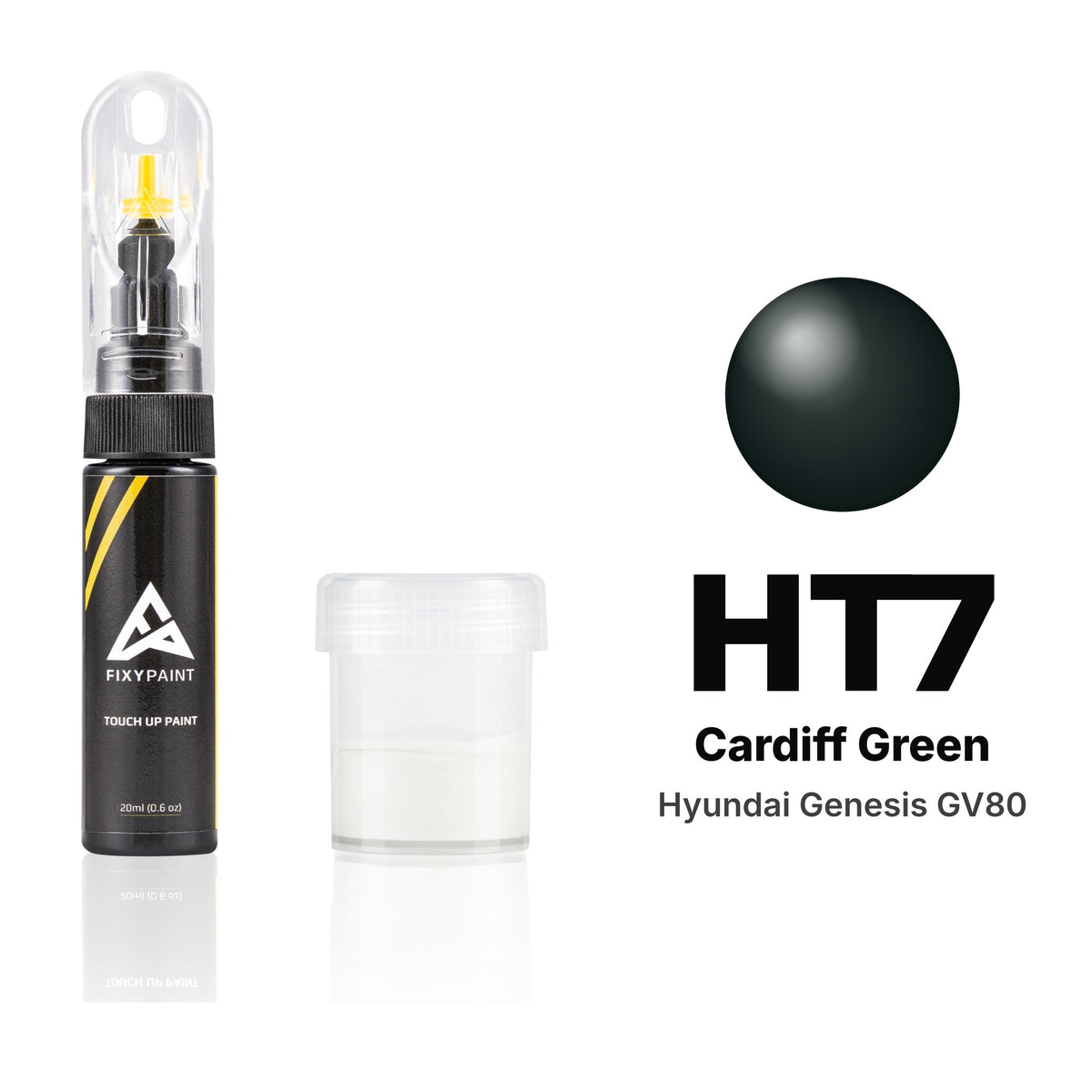 Pintura de retoque para Hyundai Genesis GV80 – HT7 Cardiff Green (2021–2024), kit Estándar