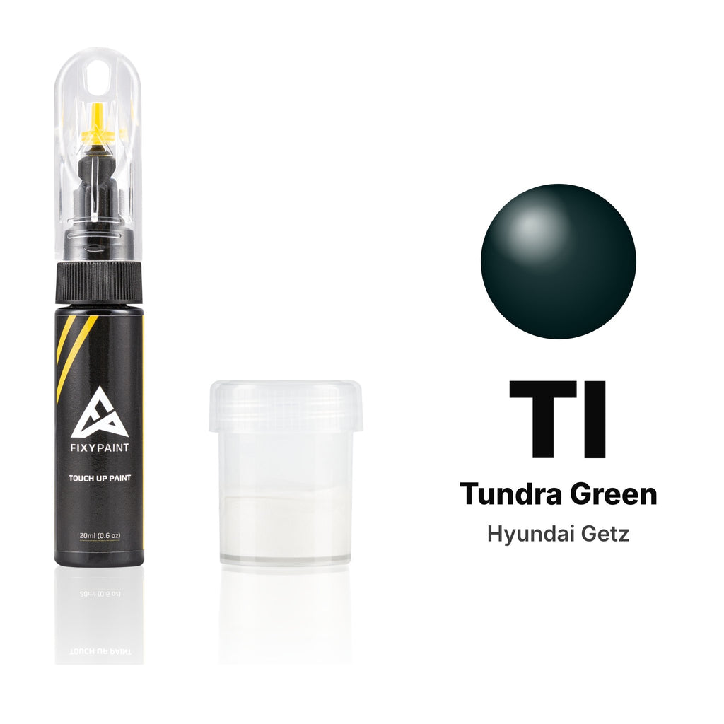 Touch-up paint for Hyundai Getz TI Tundra Green, Standard kit