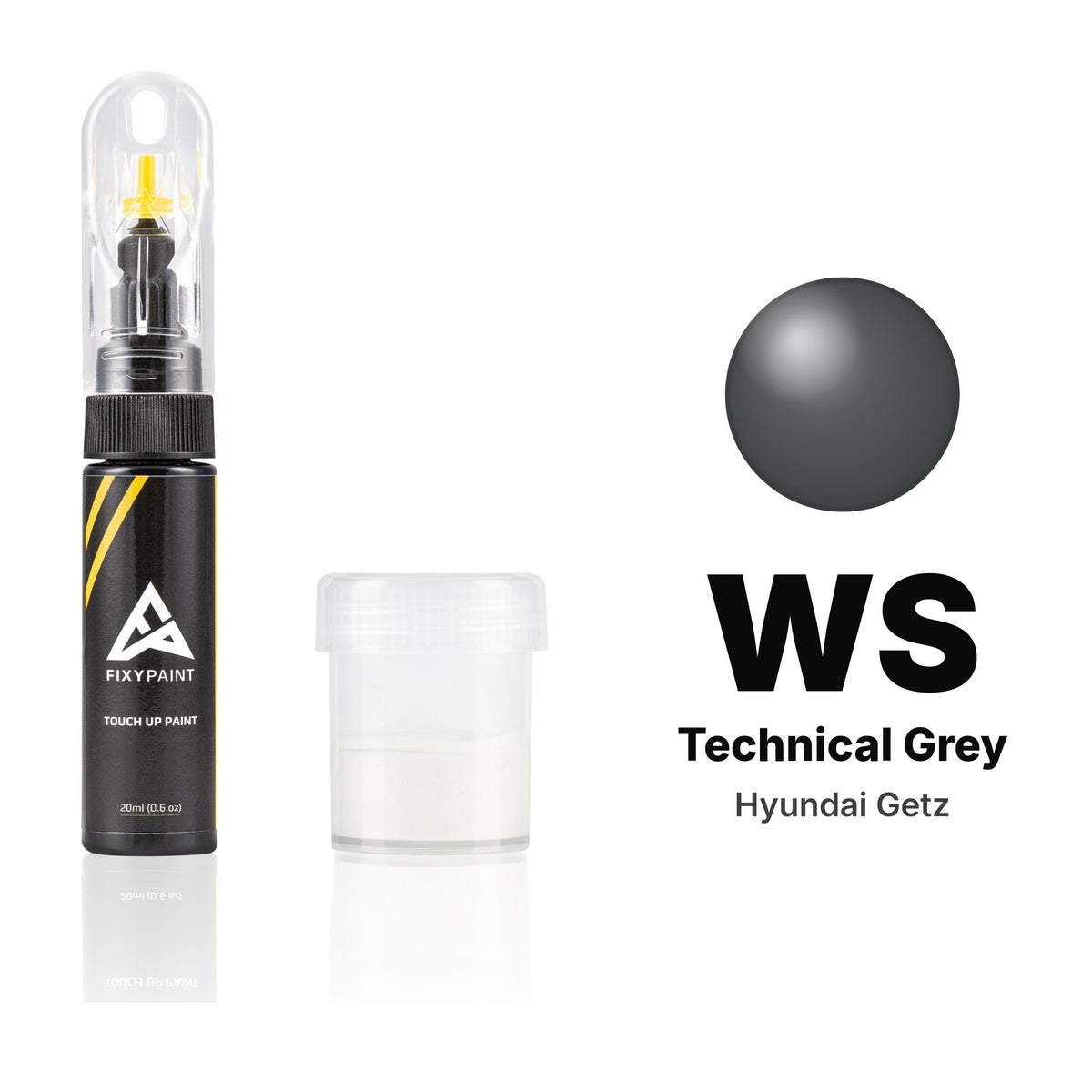 Touch-up paint for Hyundai Getz WS Technical Grey, Standard kit