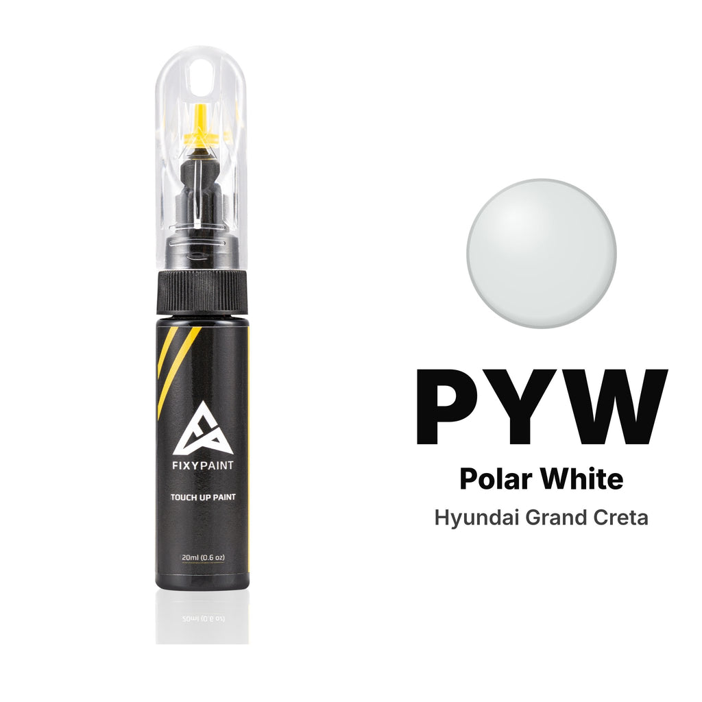 Touch-up paint for Hyundai Grand Creta PYW Polar White, Basic kit
