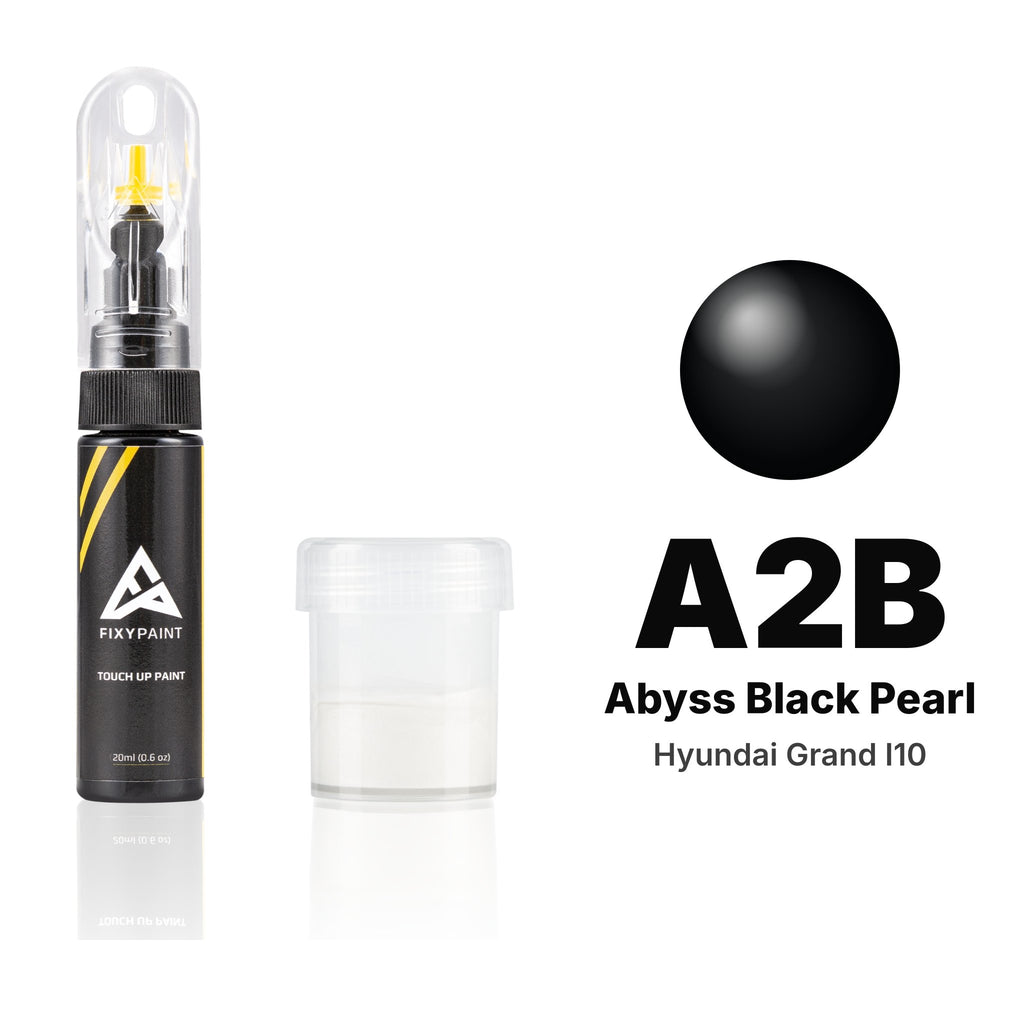 Lackstift für Hyundai Grand i10 – A2B Abyss Black Pearl (ab 2024), Set Standard