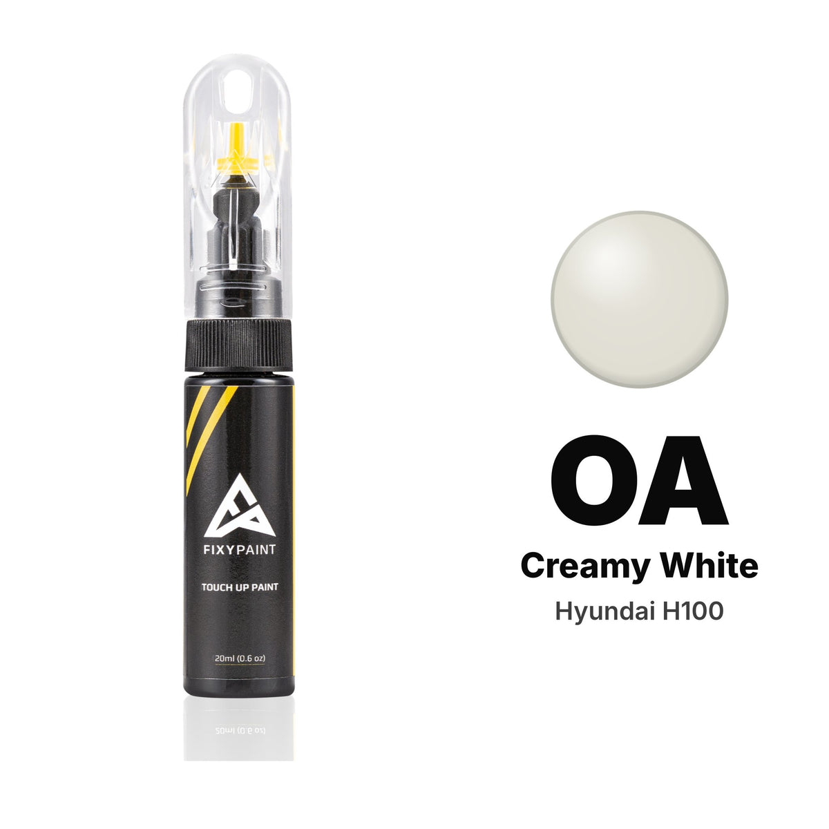 Touch-up paint for Hyundai H100 OA Creamy White, Basic kit