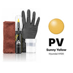 Touch-up paint for Hyundai H100 PV Sunny Yellow, Complete kit