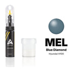 Lackstift für Hyundai H100 – MEL Blue Diamond (2009–2014), Set Standard