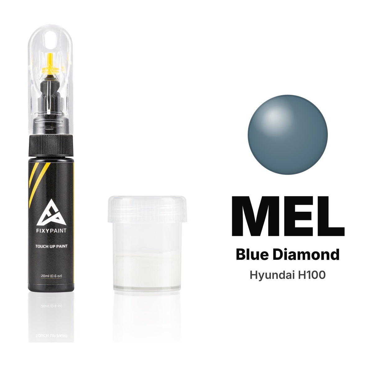 Lackstift für Hyundai H100 – MEL Blue Diamond (2009–2014), Set Standard