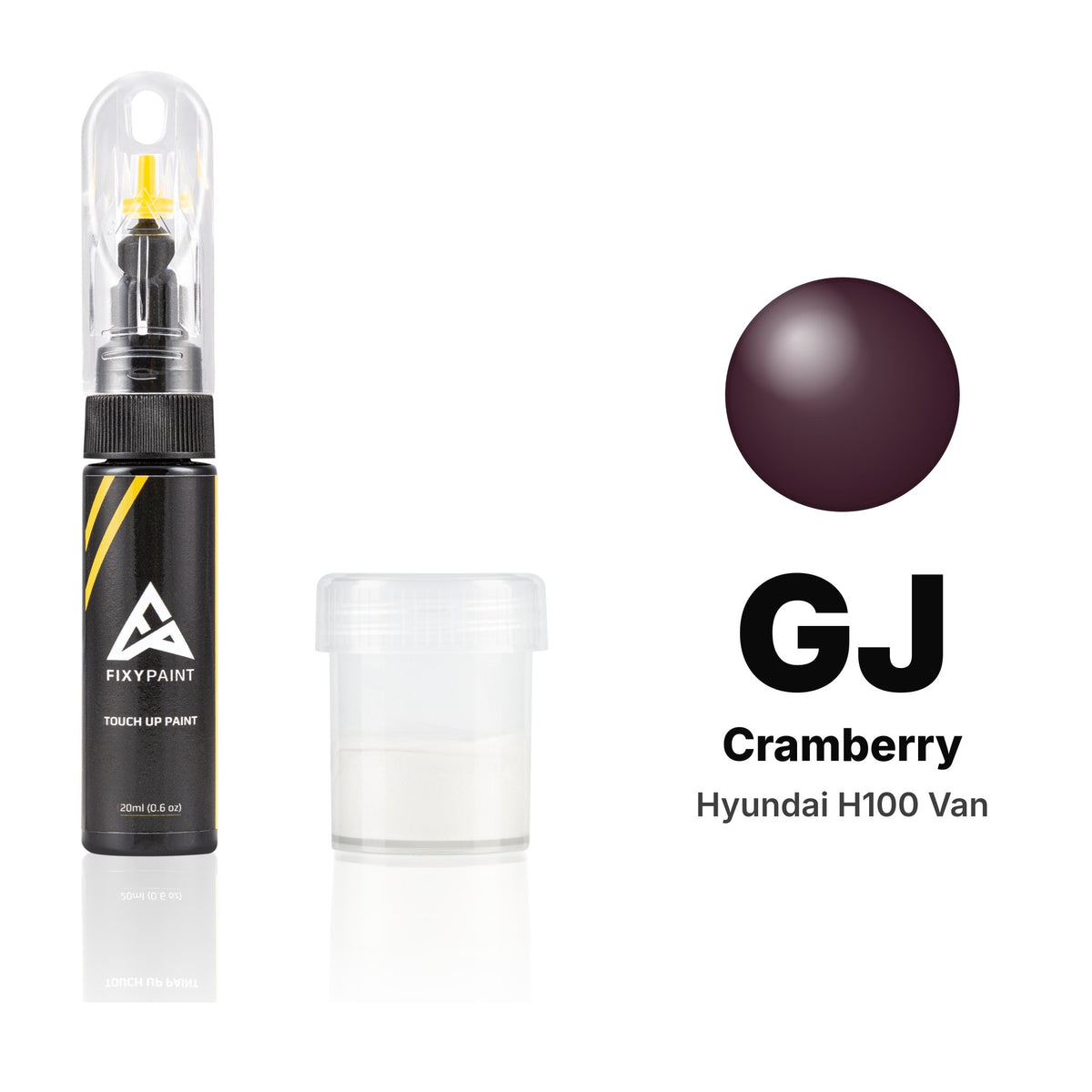 Touch-up paint for Hyundai H100 Van GJ Cramberry, Standard kit