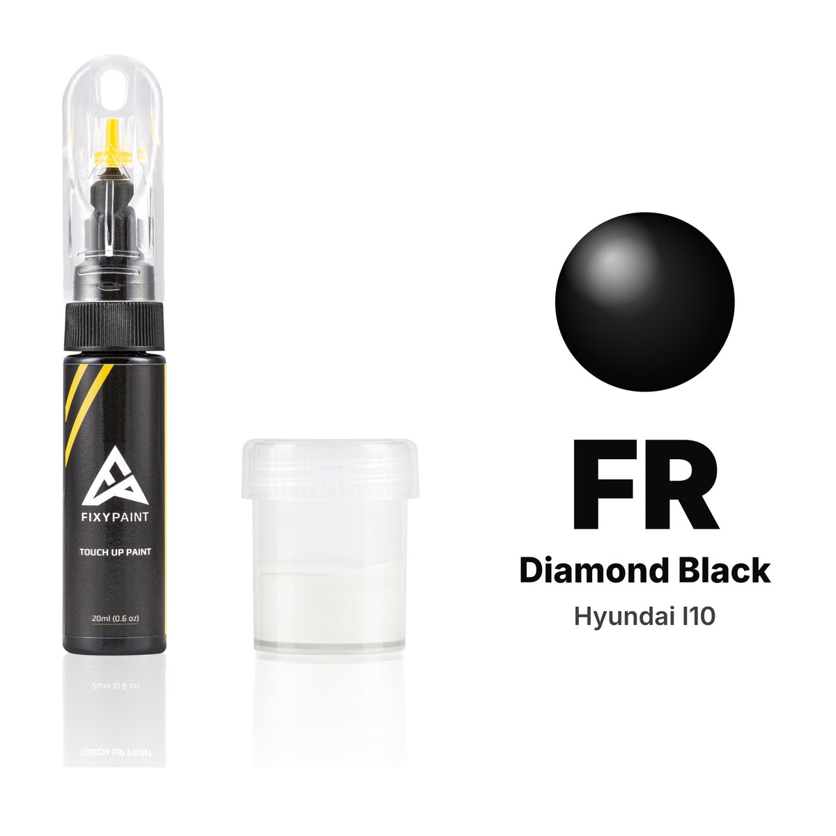 Touch-up paint for Hyundai i10 FR Diamond Black, Standard kit