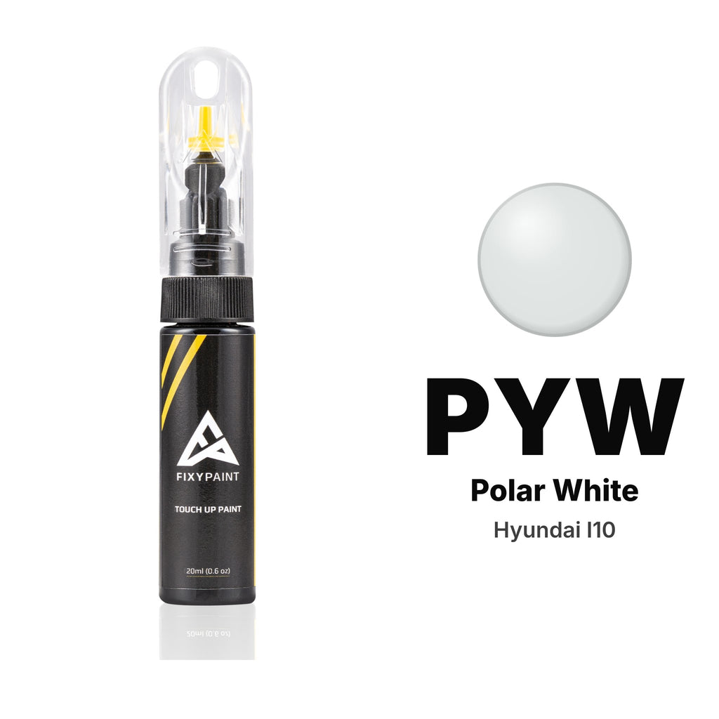 Touch-up paint for Hyundai i10 PYW Polar White, Basic kit