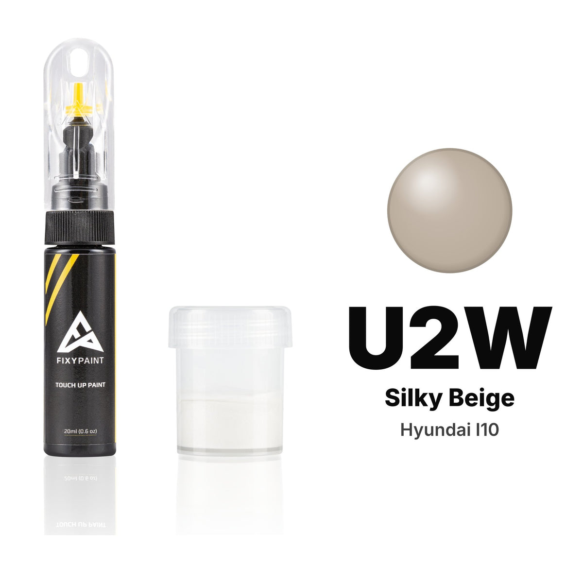 Touch-up paint for Hyundai i10 U2W Silky Beige, Standard kit