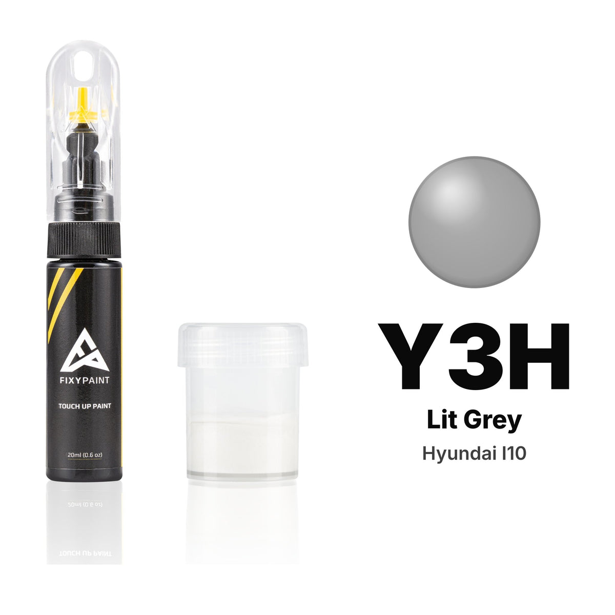 Lackstift für Hyundai i10 – Y3H Lit Grey (ab 2023), Set Standard