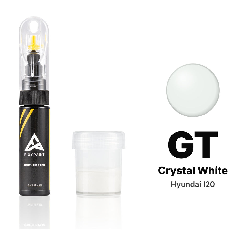 Touch-up paint for Hyundai i20 GT Crystal White, Standard kit