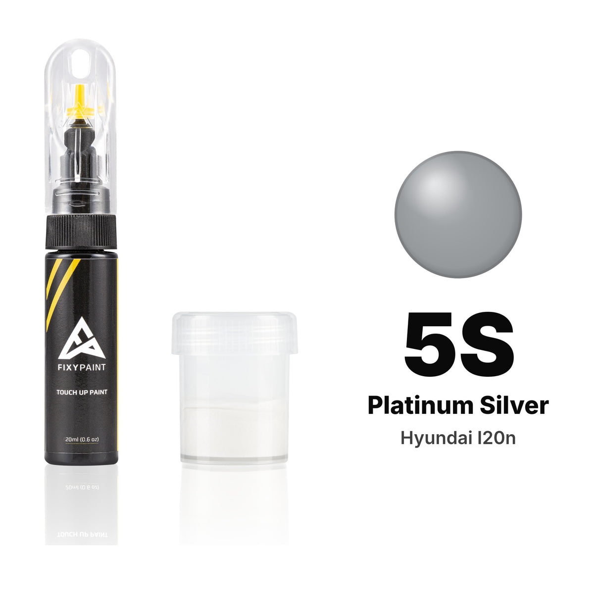 Touch-up paint for Hyundai i20 N 5S Platinum Silver, Standard kit