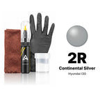 Touch-up paint for Hyundai i30 2R Continental Silver, Complete kit