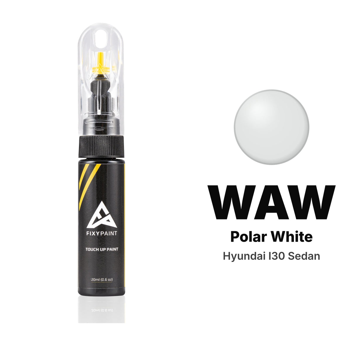 Pintura de retoque para Hyundai i30 Sedan – WAW Polar White (2015–2025), kit Básico